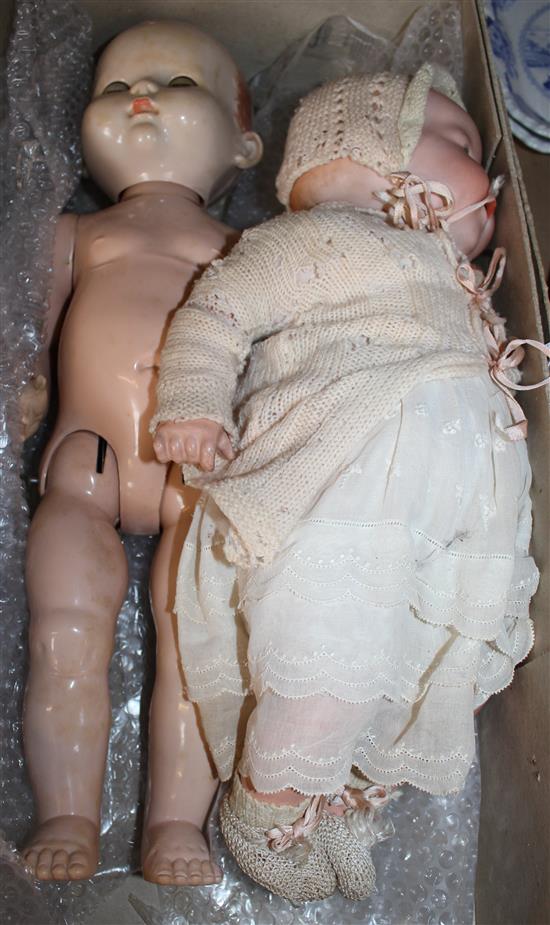 Arnold Mardaire doll and 1 other doll